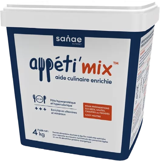 Seau de 4 kg d’Appéti’mix, aide culinaire enrichie